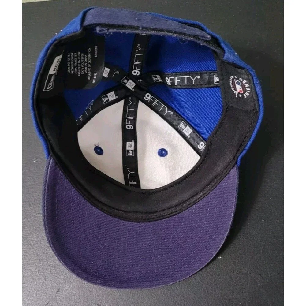 New Era Toronto Blue Jays Era MLB 9FIFTY Snapback Hat Cap - Blue INFANT SIZE